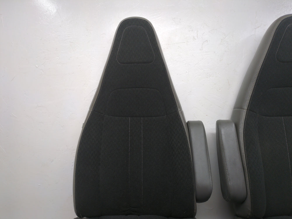 1997 - 2024 Chevy Express GMC Savana Van Seats, Gray Cloth, Manual w/ SRS #1764 | Picture # 4 | OEM Seats