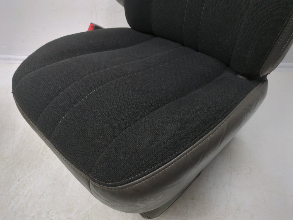 1997 - 2024 Chevy Express GMC Savana Van Seats, Gray Cloth, Manual w/ SRS #1764 | Picture # 9 | OEM Seats