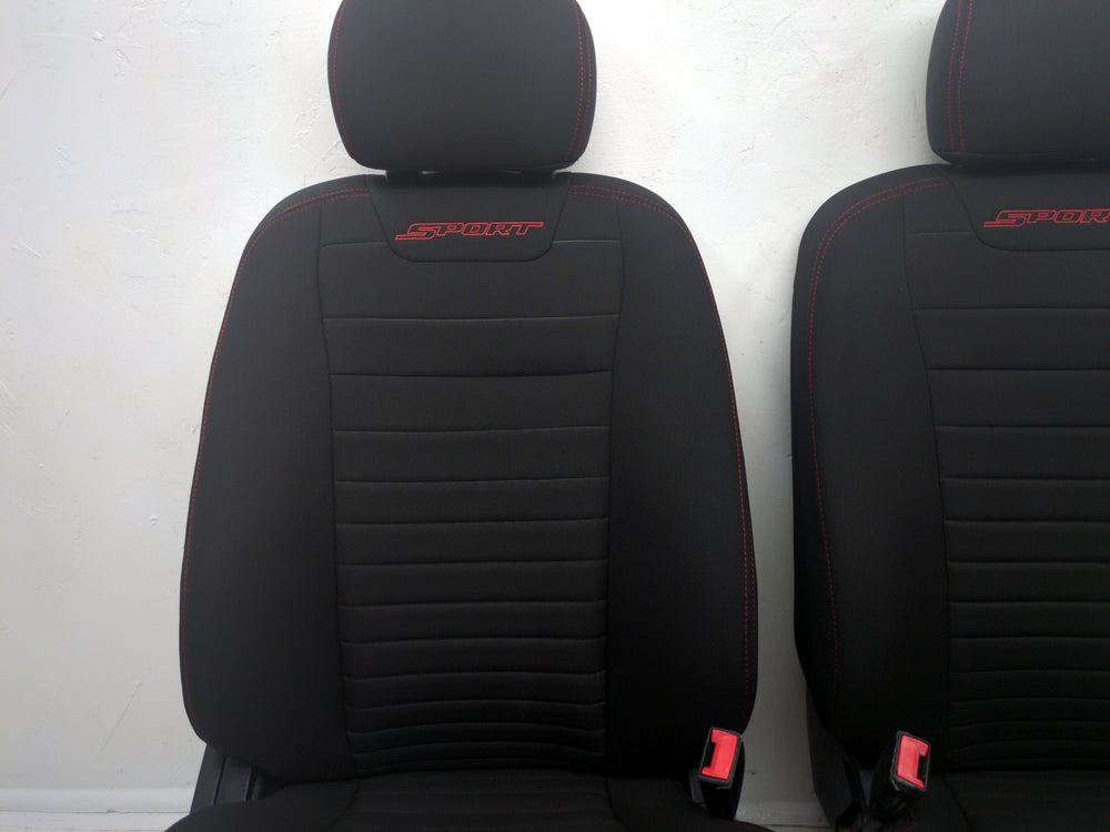 2015 - 2023 Ford F150 Seats, Black Cloth Sport Edition, Power #1760 | Picture # 4 | OEM Seats