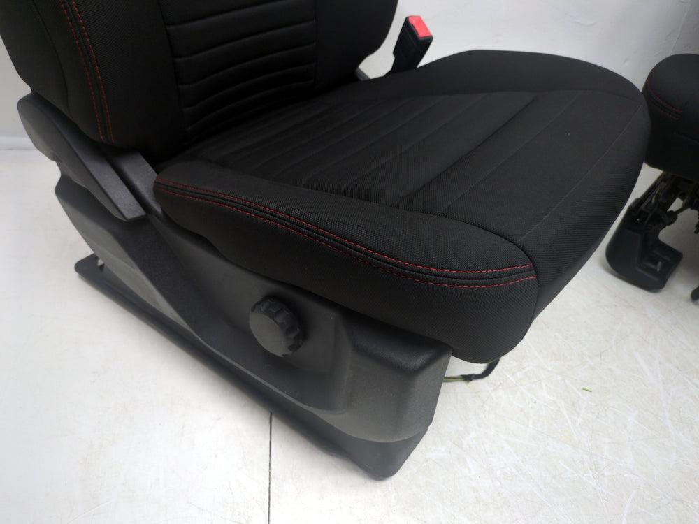 2015 - 2023 Ford F150 Seats, Black Cloth Sport Edition, Power #1760 | Picture # 10 | OEM Seats