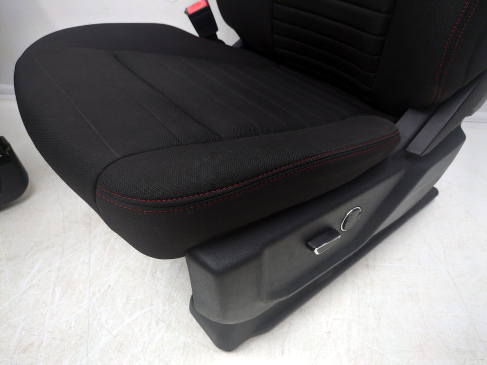 2015 - 2023 Ford F150 Seats, Black Cloth Sport Edition, Power #1760 | Picture # 11 | OEM Seats