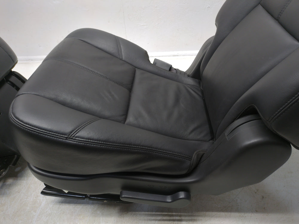 2007 - 2014 Chevy Tahoe GMC Yukon Rear Bucket Seats, Black Leather, #1775 | Picture # 11 | OEM Seats