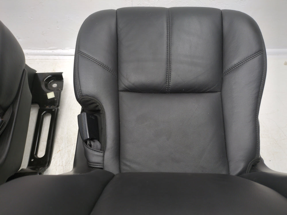 2007 - 2014 Chevy Tahoe GMC Yukon Rear Bucket Seats, Black Leather, #1775 | Picture # 21 | OEM Seats