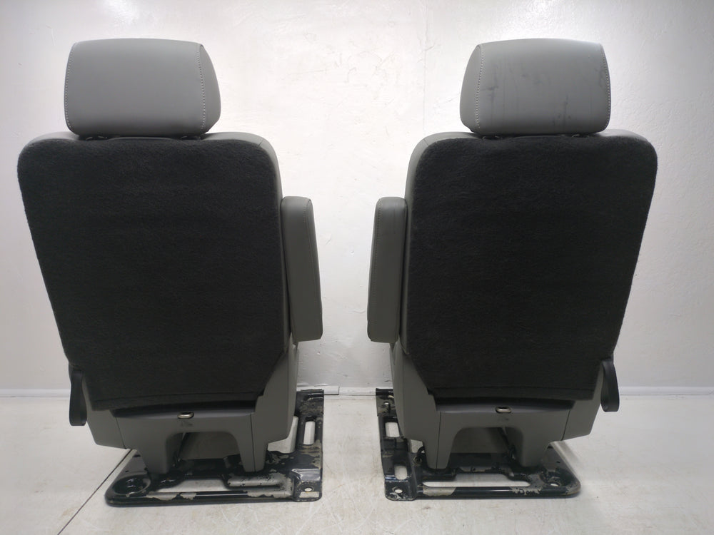 2015 - 2020 Chevy GMC Yukon XL Suburban 2nd Row Bucket Seats, Gray Leather #1761 | Picture # 12 | OEM Seats