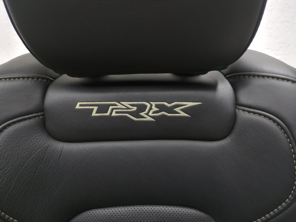 2019 - 2024 Dodge Ram TRX Seats, Black & Gray, Leather Suede, 1500 DT #1793 | Picture # 13 | OEM Seats