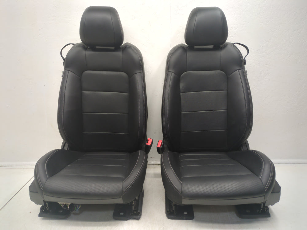 2015 - 2024 Ford Mustang Seats, Black Leather, Powered, Coupe #1766 | Picture # 3 | OEM Seats