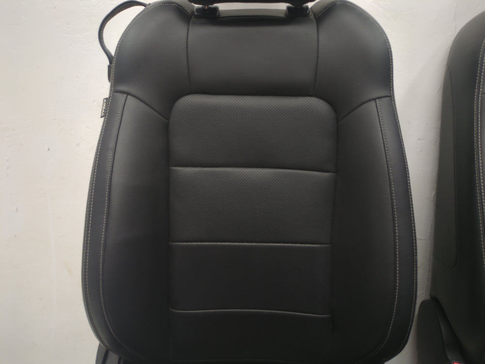 2015 - 2024 Ford Mustang Seats, Black Leather, Powered, Coupe #1766 | Picture # 4 | OEM Seats