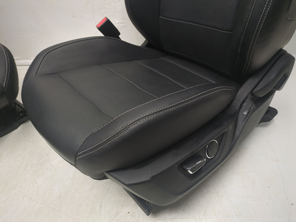 2015 - 2024 Ford Mustang Seats, Black Leather, Powered, Coupe #1766 | Picture # 9 | OEM Seats