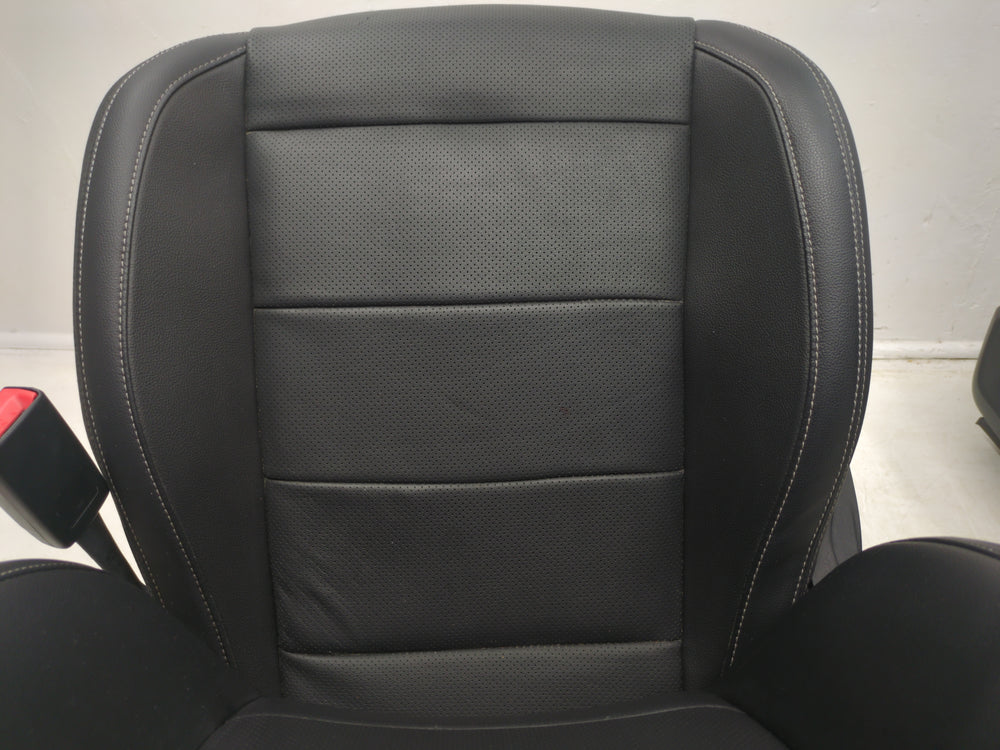 2015 - 2024 Ford Mustang Seats, Black Leather, Powered, Coupe #1766 | Picture # 14 | OEM Seats