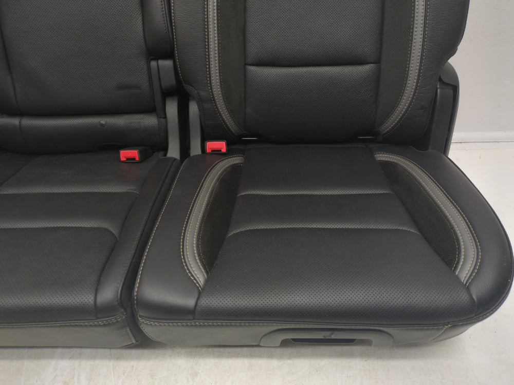 2019 - 2024 Dodge Ram TRX Rear Seats, Black & Gray, Leather Suede, 1500 DT #1796 | Picture # 7 | OEM Seats