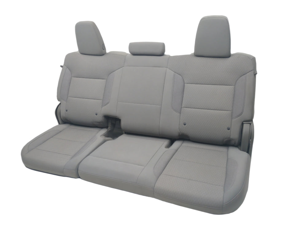 2019 - 2024 Chevy Silverado Rear Seats, Crew Cab, Gideon Cloth #1769 | Picture # 1 | OEM Seats