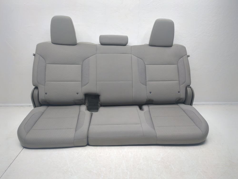 2019 - 2024 Chevy Silverado Rear Seats, Crew Cab, Gideon Cloth #1769 | Picture # 3 | OEM Seats