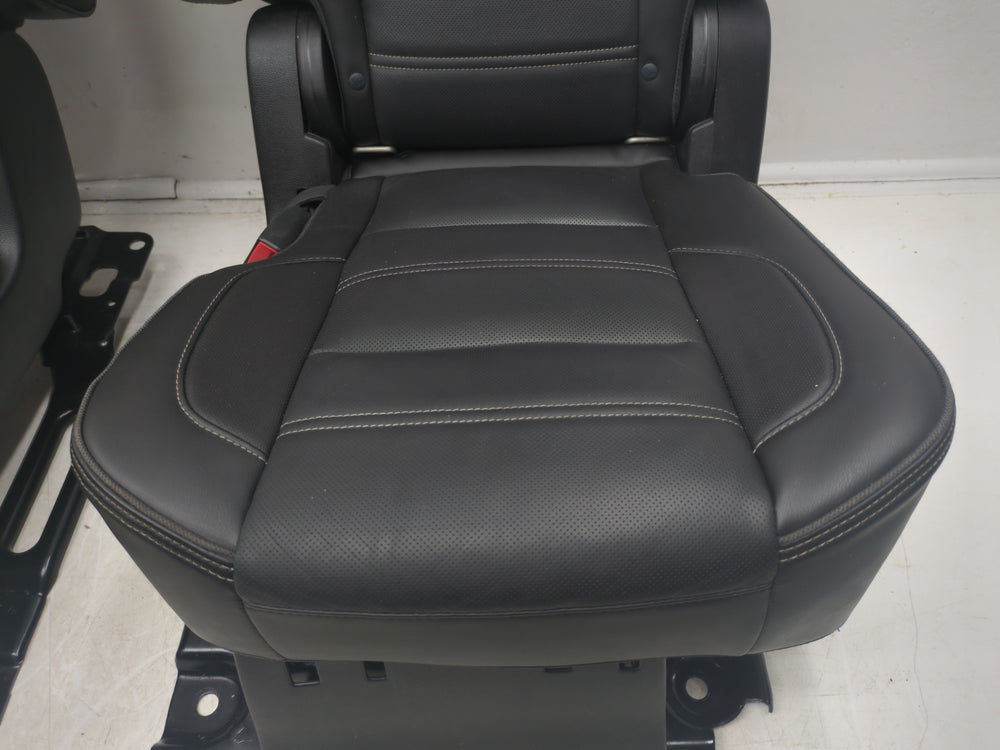 2015 - 2020 GMC Yukon Denali Second Row Bucket Seats, Black Leather #1792 | Picture # 23 | OEM Seats