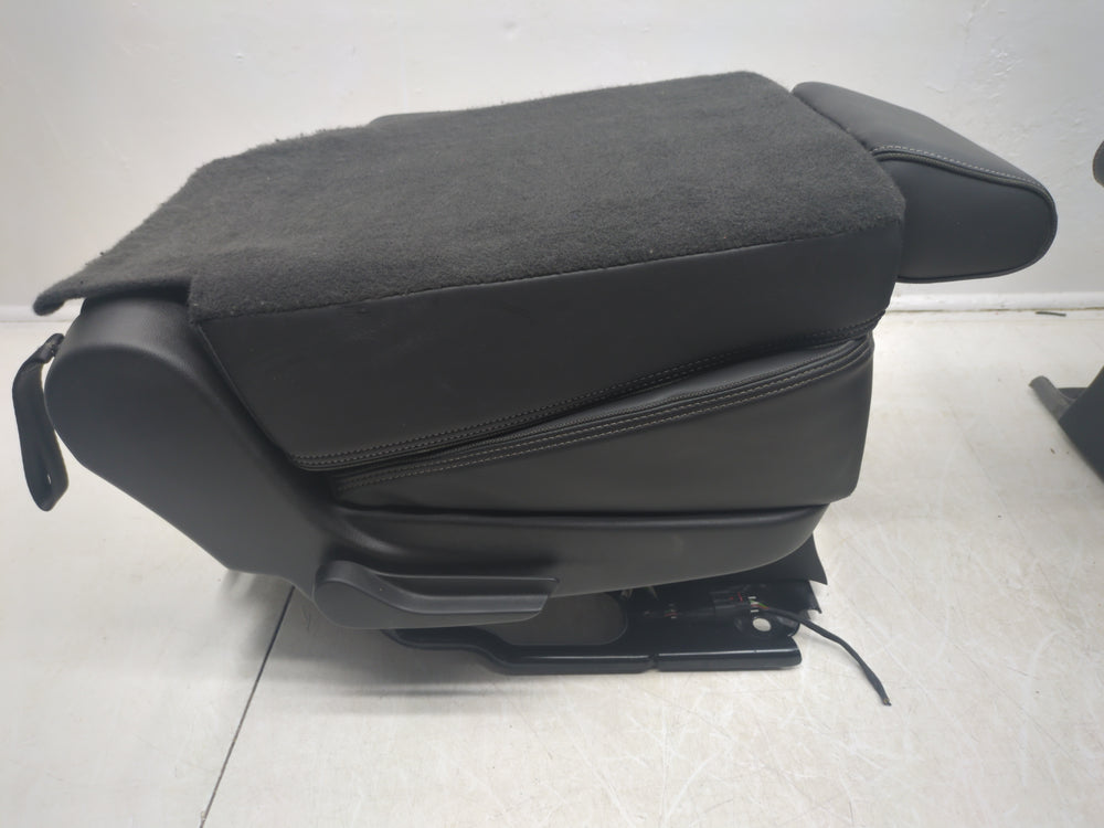 2015 - 2020 GMC Yukon Denali Second Row Bucket Seats, Black Leather #1792 | Picture # 6 | OEM Seats