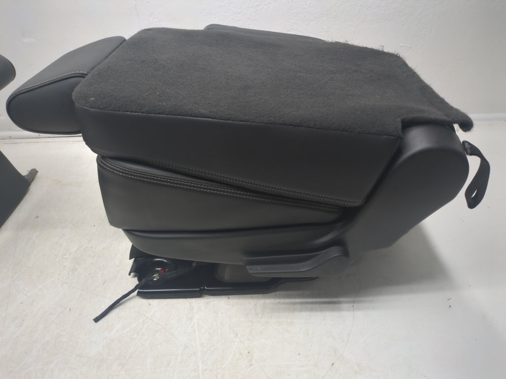 2015 - 2020 GMC Yukon Denali Second Row Bucket Seats, Black Leather #1792 | Picture # 7 | OEM Seats