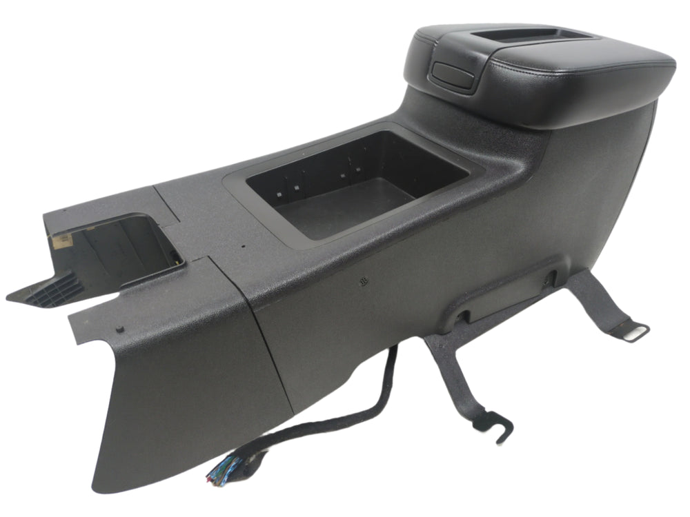 2007 - 2014 Chevy Silverado Tahoe Suburban Center Console, LTZ Black #1773 | Picture # 1 | OEM Seats