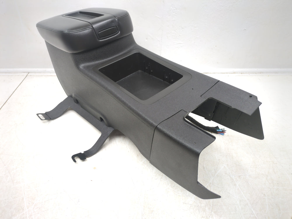 2007 - 2014 Chevy Silverado Tahoe Suburban Center Console, LTZ Black #1773 | Picture # 3 | OEM Seats