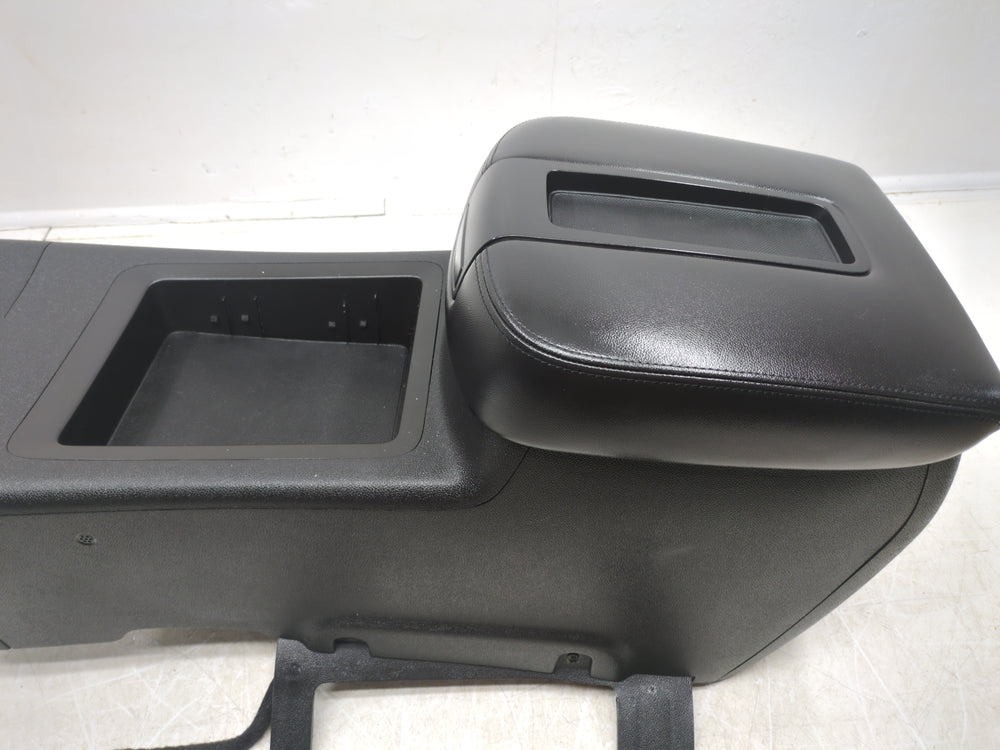 2007 - 2014 Chevy Silverado Tahoe Suburban Center Console, LTZ Black #1773 | Picture # 9 | OEM Seats