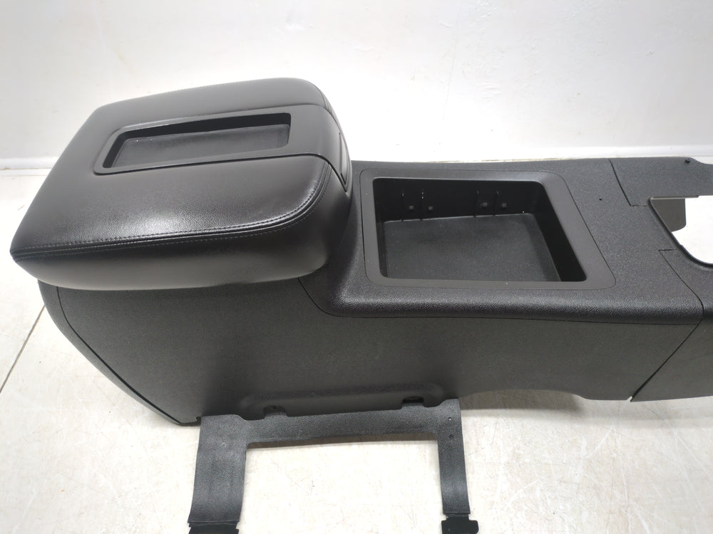 2007 - 2014 Chevy Silverado Tahoe Suburban Center Console, LTZ Black #1773 | Picture # 10 | OEM Seats