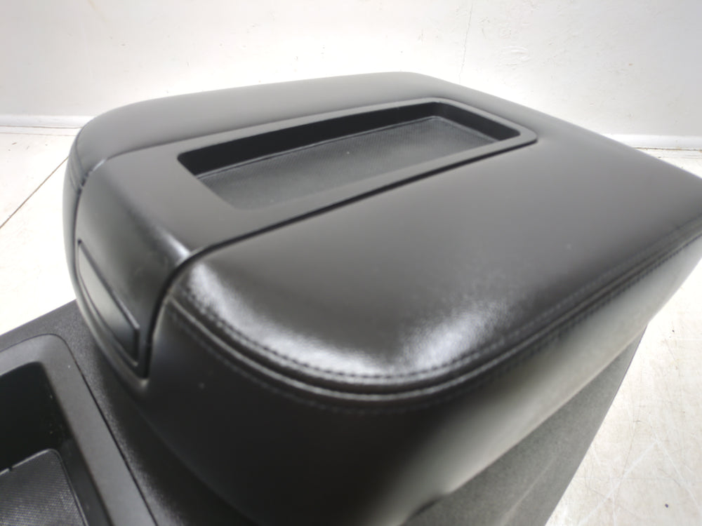 2007 - 2014 Chevy Silverado Tahoe Suburban Center Console, LTZ Black #1773 | Picture # 16 | OEM Seats