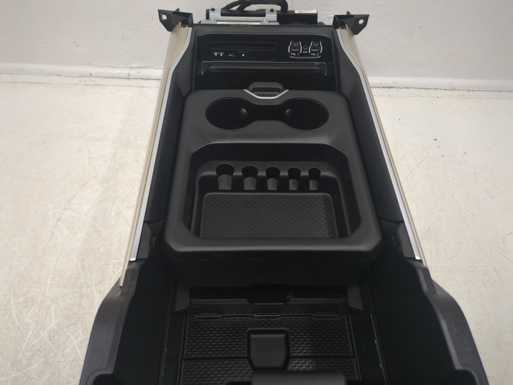 2019 - 2024 Dodge Ram Center Console, 1500 DT, Laramie Sport Black & Gold #1789 | Picture # 11 | OEM Seats