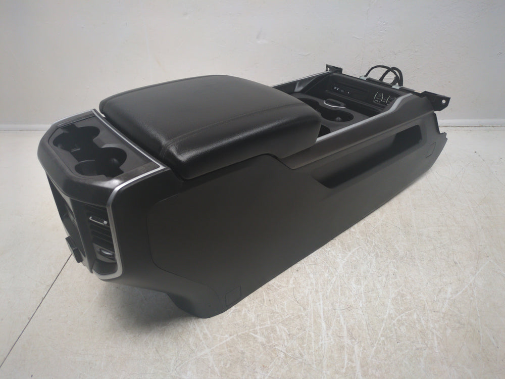 2019 - 2024 Dodge Ram Center Console, 1500 DT, Big Horn W/ CD Black & Gray #1788 | Picture # 4 | OEM Seats