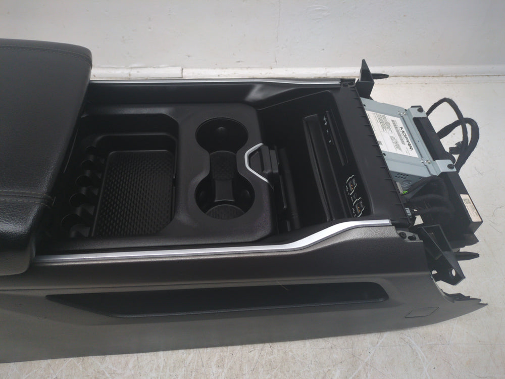 2019 - 2024 Dodge Ram Center Console, 1500 DT, Big Horn W/ CD Black & Gray #1788 | Picture # 8 | OEM Seats