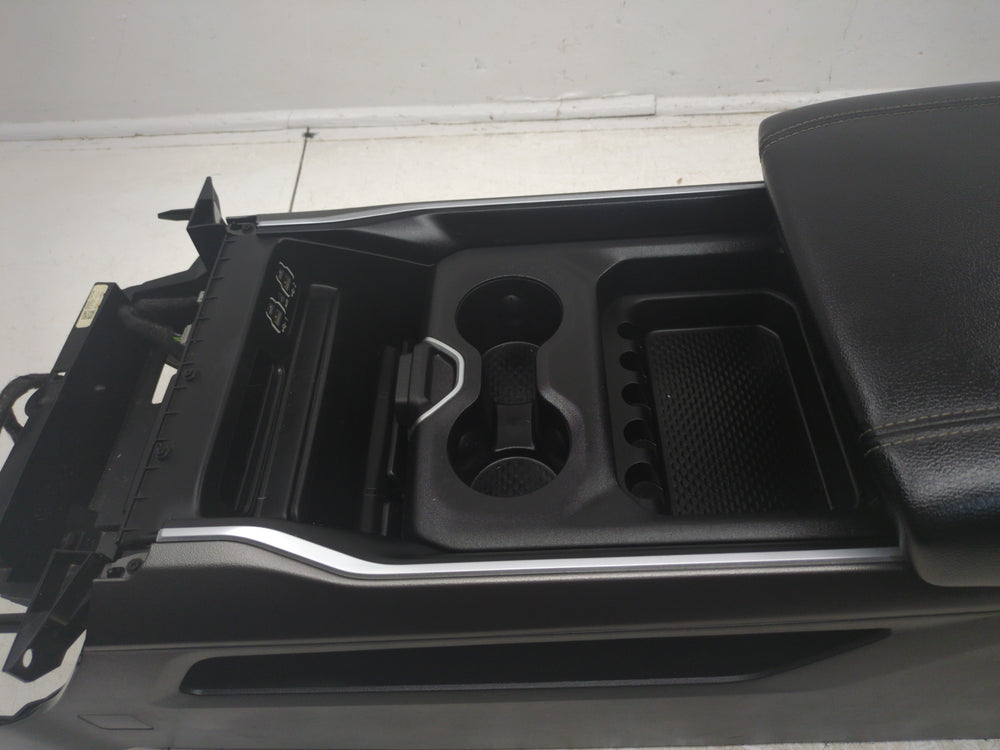 2019 - 2024 Dodge Ram Center Console, 1500 DT, Big Horn, Black & Gray #1787 | Picture # 10 | OEM Seats