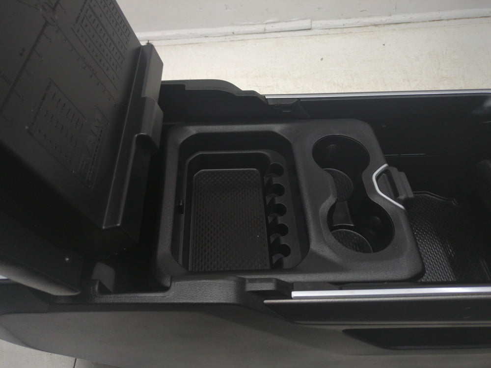 2019 - 2024 Dodge Ram Center Console, 1500 DT, Big Horn, Black & Gray #1787 | Picture # 14 | OEM Seats