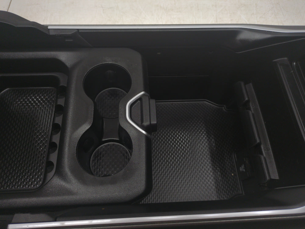 2019 - 2024 Dodge Ram Center Console, 1500 DT, Big Horn, Black & Gray #1787 | Picture # 17 | OEM Seats