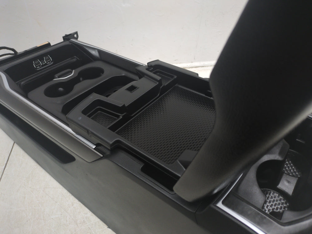 2019 - 2024 Dodge Ram Center Console, 1500 DT, Black & Gray #1781 | Picture # 11 | OEM Seats