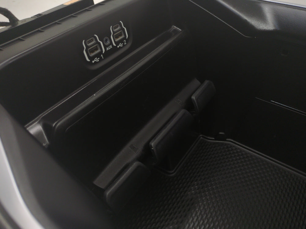 2019 - 2024 Dodge Ram Center Console, 1500 DT, Black & Gray #1781 | Picture # 22 | OEM Seats