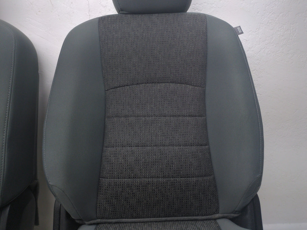 2009 - 2018 Dodge Ram Seats, Front, Gray Cloth, Powered, 4th Gen #1783 | Picture # 6 | OEM Seats