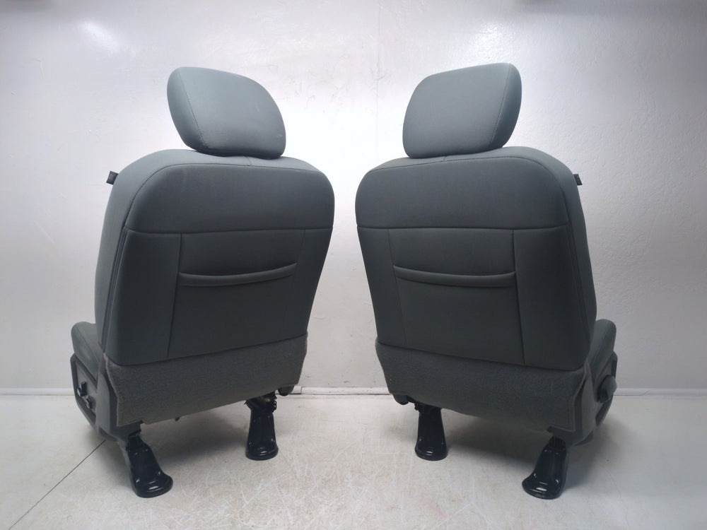 2009 - 2018 Dodge Ram Seats, Front, Gray Cloth, Powered, 4th Gen #1783 | Picture # 15 | OEM Seats