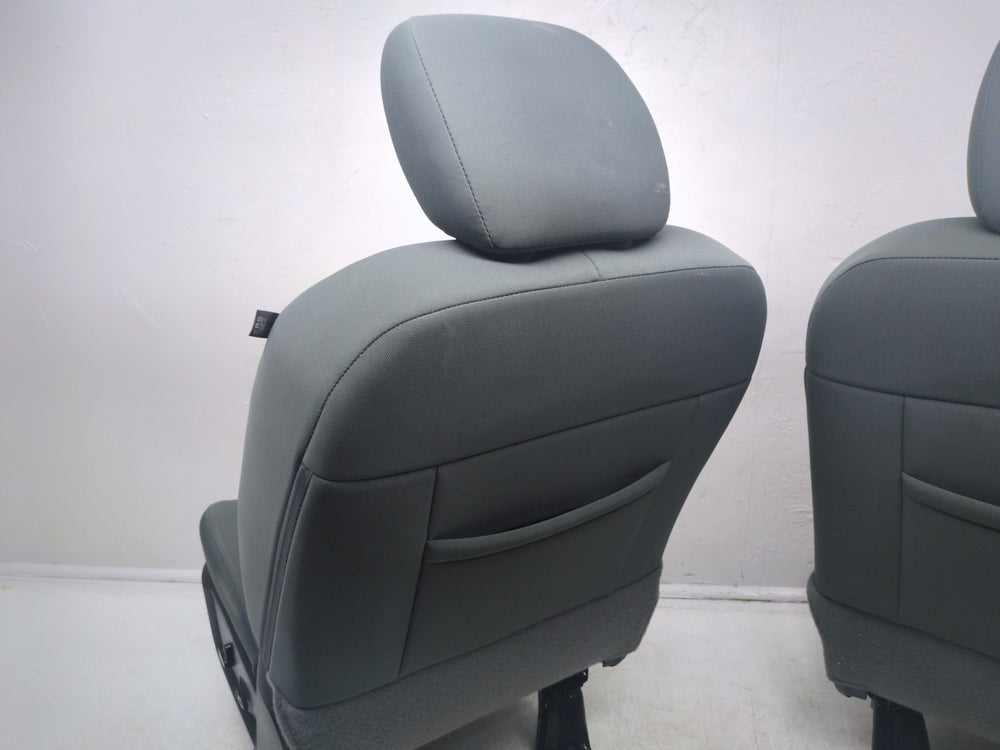 2009 - 2018 Dodge Ram Seats, Front, Gray Cloth, Powered, 4th Gen #1783 | Picture # 16 | OEM Seats