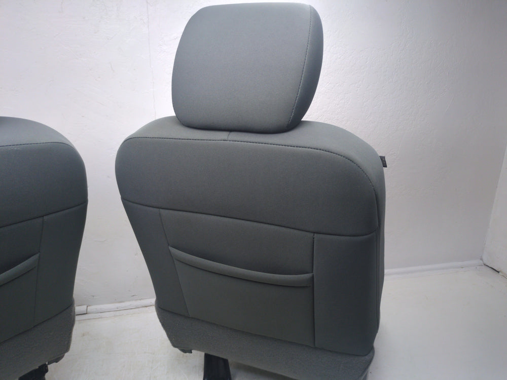 2009 - 2018 Dodge Ram Seats, Front, Gray Cloth, Powered, 4th Gen #1783 | Picture # 17 | OEM Seats