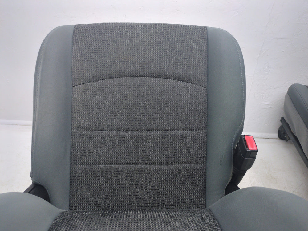 2009 - 2018 Dodge Ram Seats, Front, Gray Cloth, Powered, 4th Gen #1783 | Picture # 18 | OEM Seats