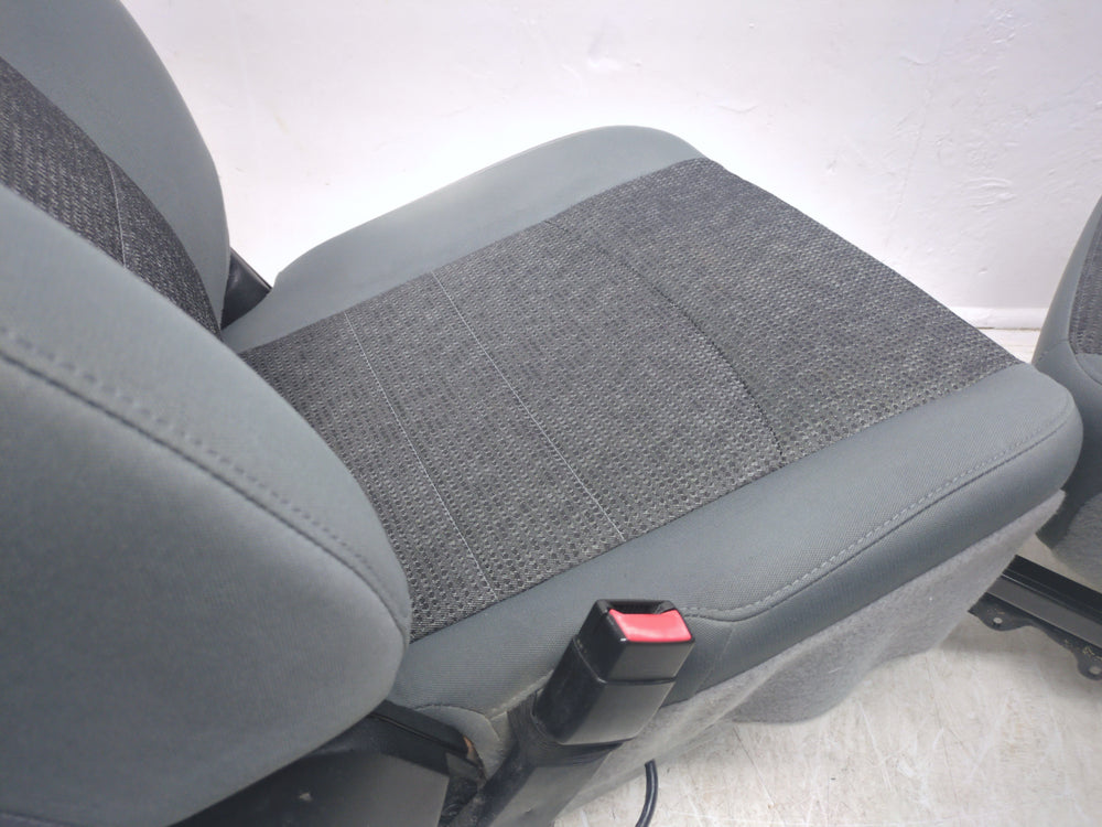 2009 - 2018 Dodge Ram Seats, Front, Gray Cloth, Powered, 4th Gen #1783 | Picture # 20 | OEM Seats