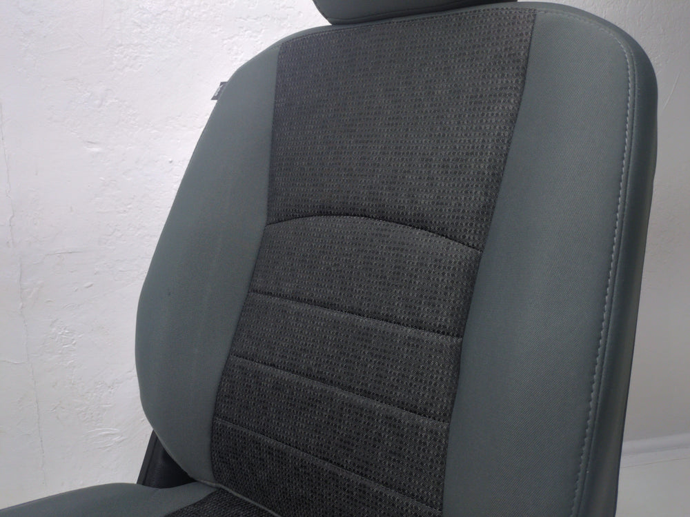 2009 - 2018 Dodge Ram Seats, Front, Gray Cloth, Powered, 4th Gen #1783 | Picture # 23 | OEM Seats