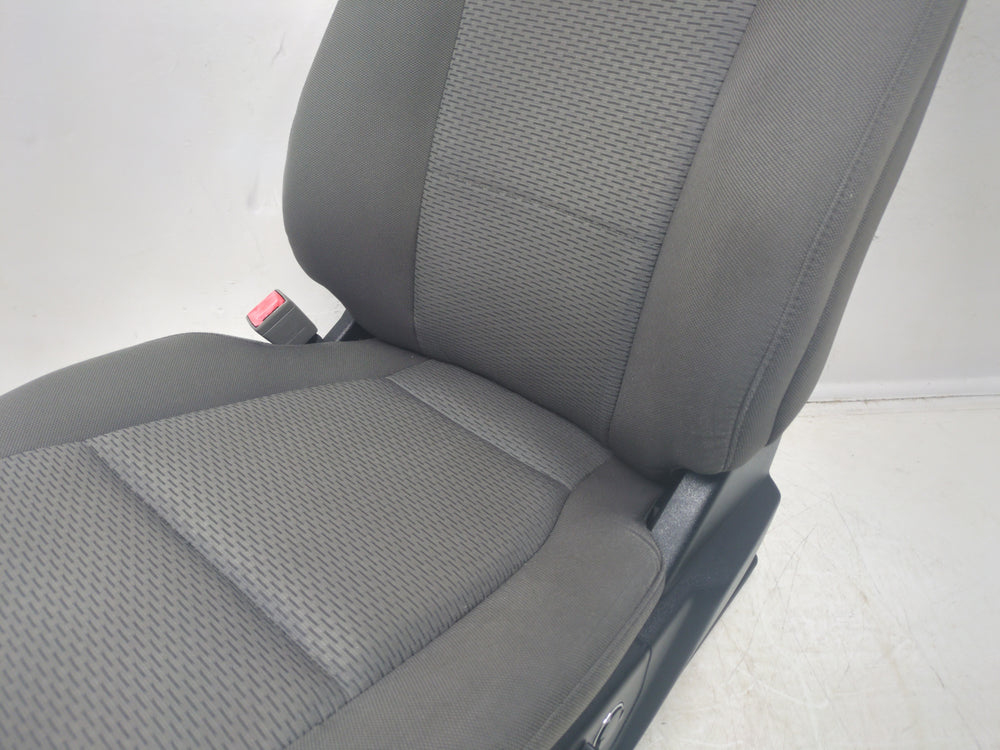 2015 - 2023 Ford Truck Driver Seat, XLT Powered, Heated Earth Gray Cloth #1782 | Picture # 5 | OEM Seats