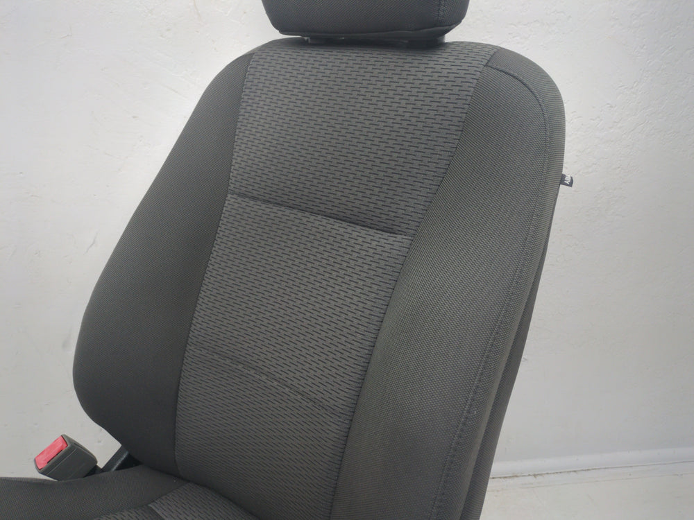 2015 - 2023 Ford Truck Driver Seat, XLT Powered, Heated Earth Gray Cloth #1782 | Picture # 6 | OEM Seats