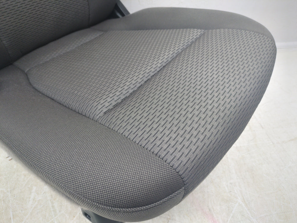 2015 - 2023 Ford Truck Driver Seat, XLT Powered, Heated Earth Gray Cloth #1782 | Picture # 8 | OEM Seats