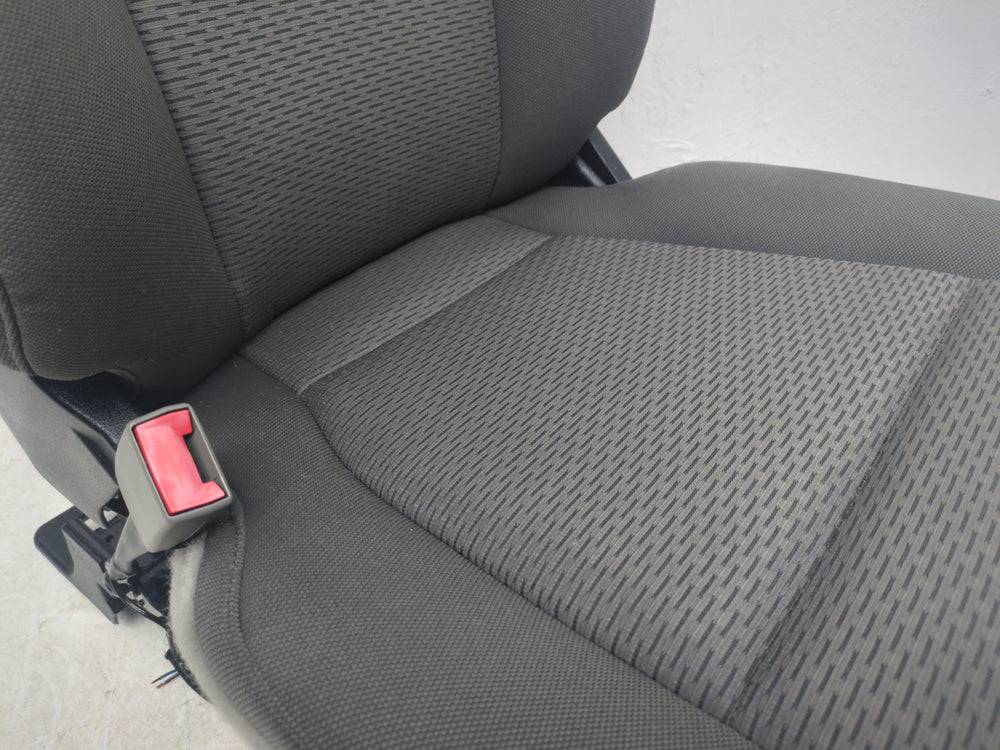 2015 - 2023 Ford Truck Driver Seat, XLT Powered, Heated Earth Gray Cloth #1782 | Picture # 9 | OEM Seats