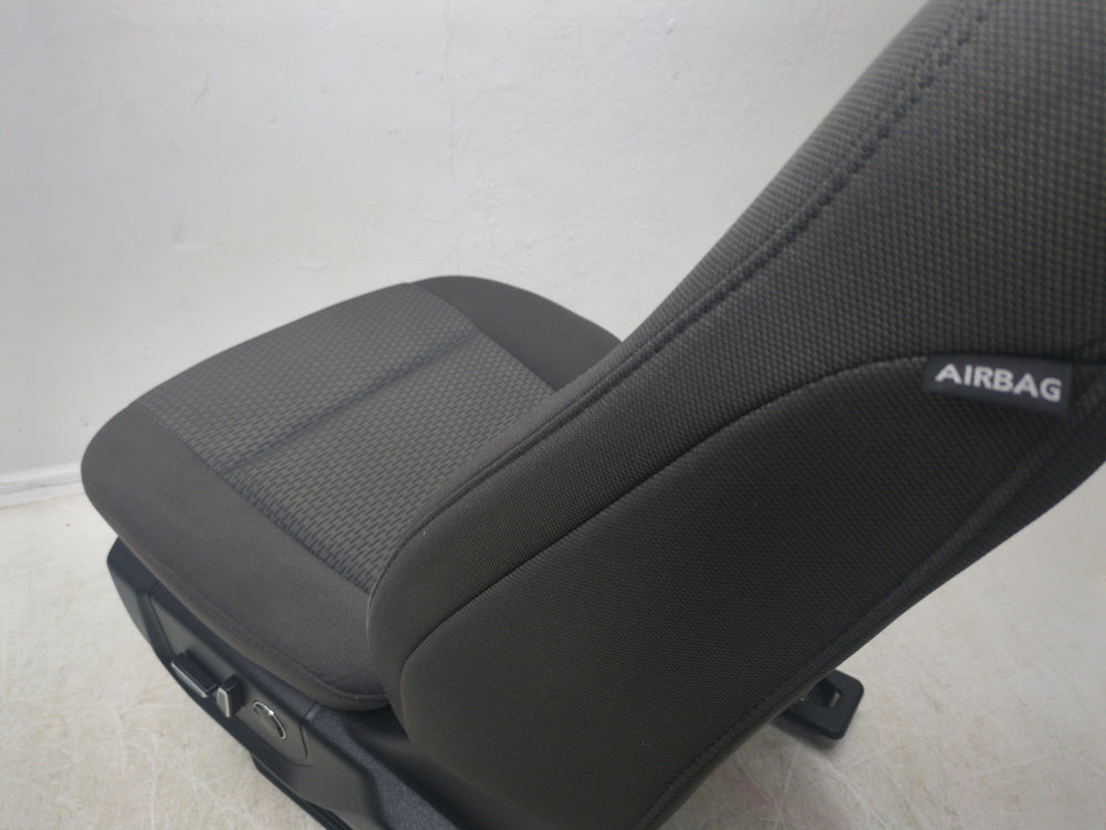 2015 - 2023 Ford Truck Driver Seat, XLT Powered, Heated Earth Gray Cloth #1782 | Picture # 17 | OEM Seats