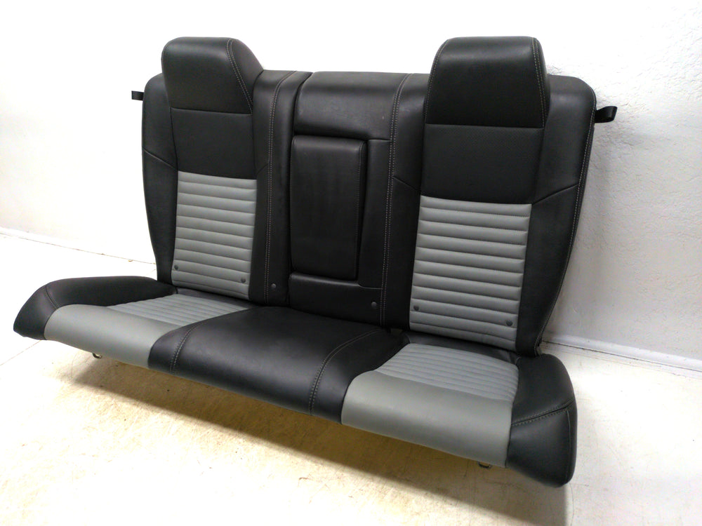 2008 - 2010 Dodge Challenger Seats, Front & Rear, Black & Gray Leather #1778 | Picture # 27 | OEM Seats