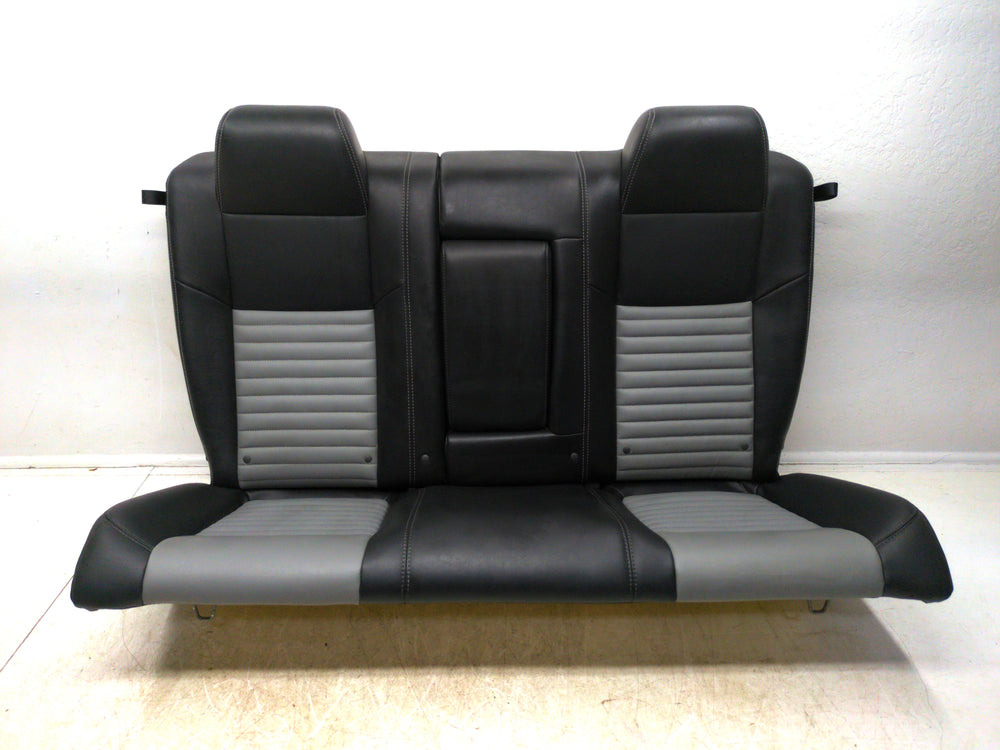 2008 - 2010 Dodge Challenger Seats, Front & Rear, Black & Gray Leather #1778 | Picture # 28 | OEM Seats