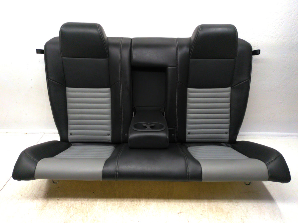 2008 - 2010 Dodge Challenger Seats, Front & Rear, Black & Gray Leather #1778 | Picture # 29 | OEM Seats