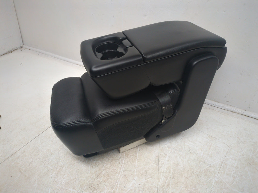 2004 - 2008 Ford F150 Jump Seat Console, OEM Black Leather #1596 | Picture # 4 | OEM Seats