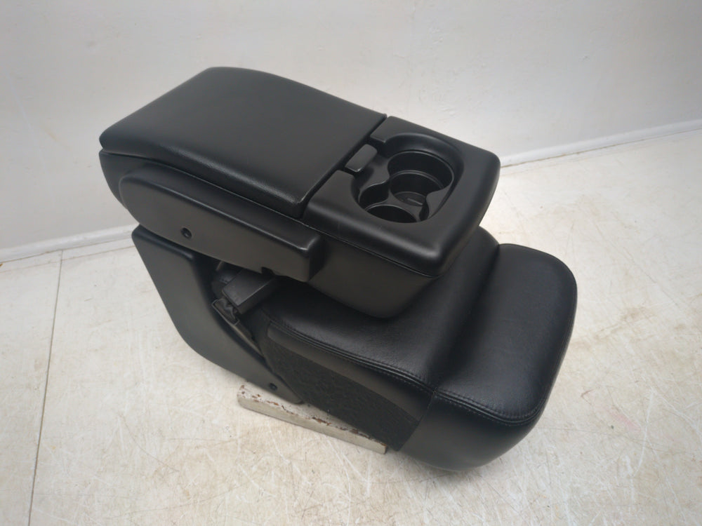 2004 - 2008 Ford F150 Jump Seat Console, OEM Black Leather #1596 | Picture # 6 | OEM Seats