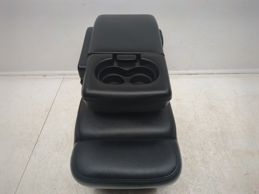 2004 - 2008 Ford F150 Jump Seat Console, OEM Black Leather #1596 | Picture # 8 | OEM Seats